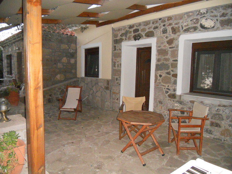 Nadia Apartments Molyvos Eksteriør bilde
